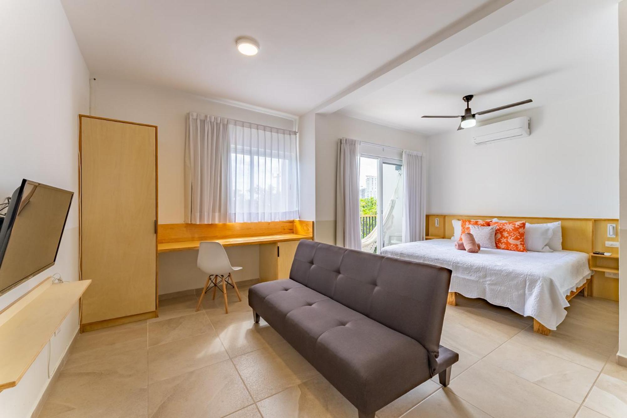 Bed Away Studios Cancún Exteriör bild