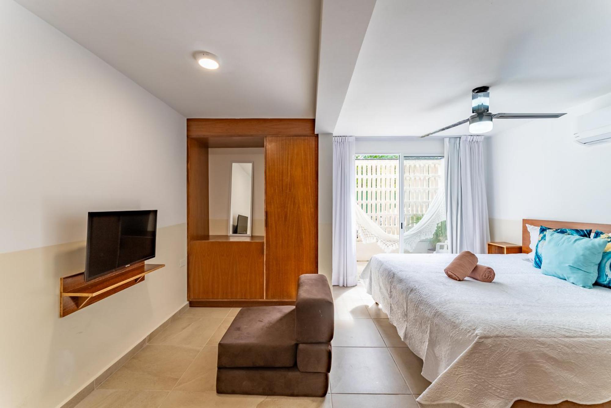 Bed Away Studios Cancún Exteriör bild