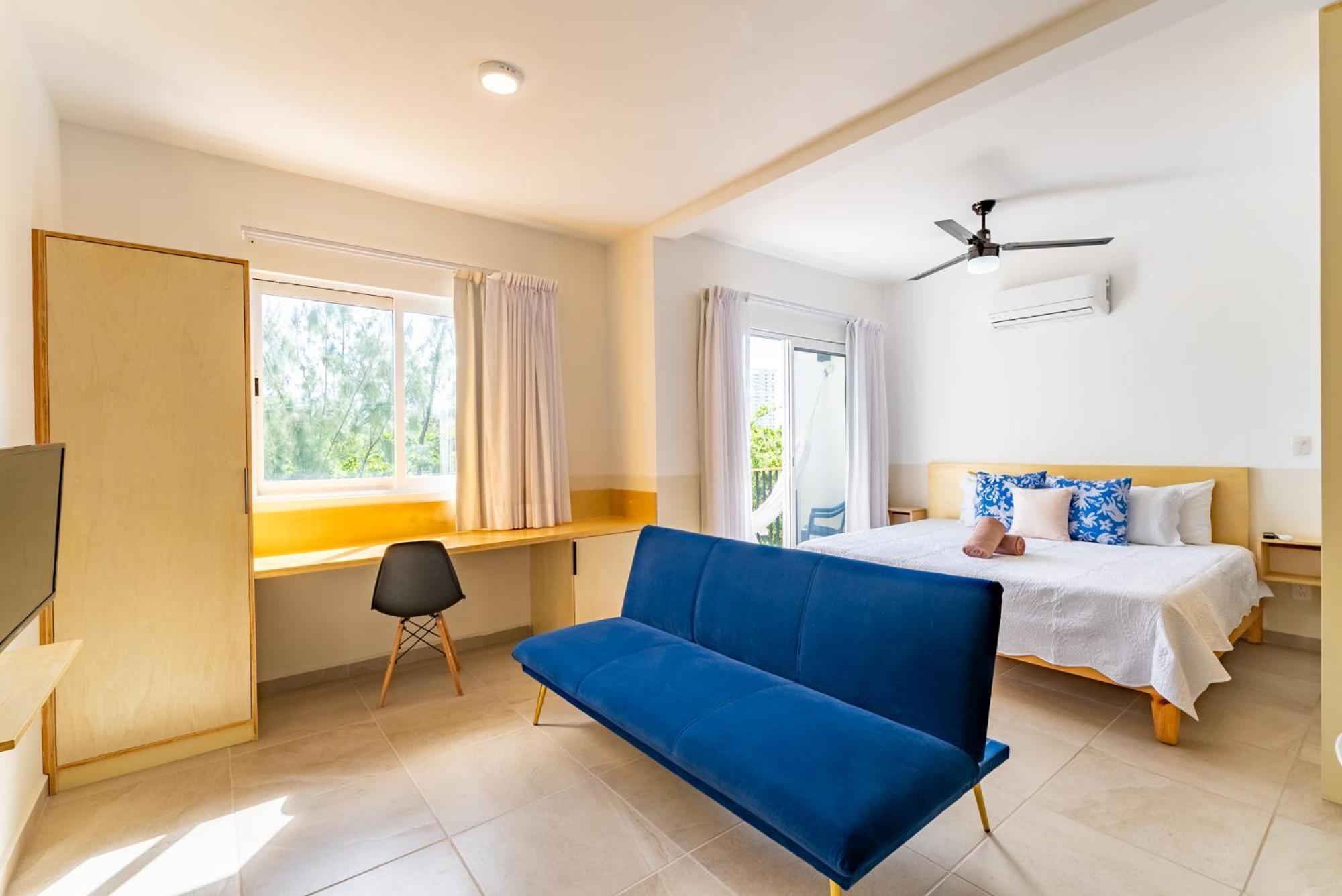 Bed Away Studios Cancún Exteriör bild